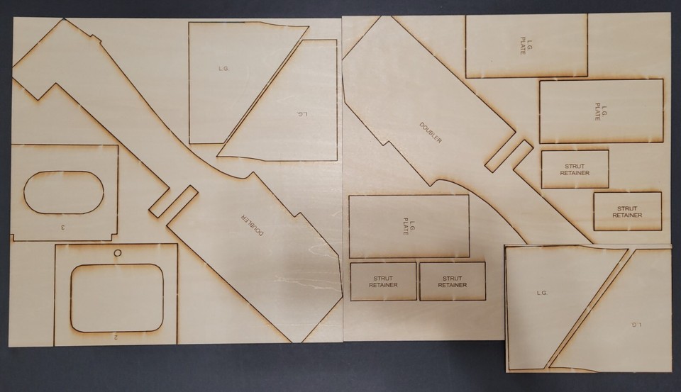 Kit Découpe Laser Balsa Pour Avion RC Pitts S-2A – Envergure 33 Pouces, Plans Inclus