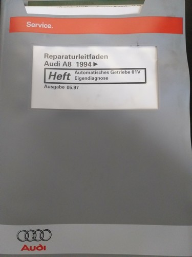 Reparaturleitfaden Audi A8 Automatisches Getriebe 01V Eigendiagnose