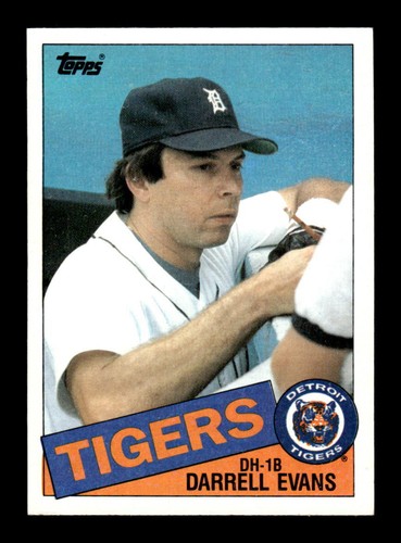 1985 Topps Darrell Evans #792 - 第 1/2 張圖片