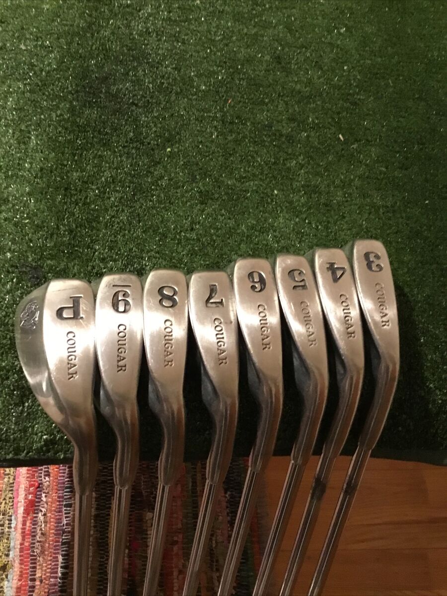 Cougar Irons Set 3-PW Regular Steel Shafts | eBay