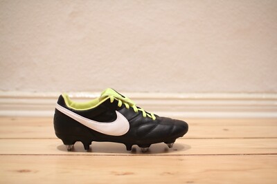 Nike Premier II SG-PRO AC Schwarz Weiß Neon Grün Gr. 40,5 UK 6,5 NEU 921397 017