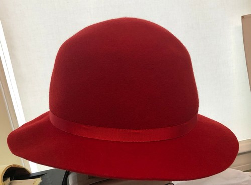 Wool Felt Women's Vintage Fedora Hat 