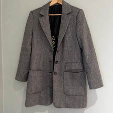 Tibi Baby Houndstooth Liam Blazer Small Fits Up To A Uk 8 10 12 Rrp £845