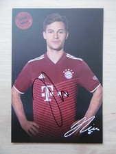 Joshua Kimmich "Bavaria Munich" autograph signed 10x15 cm postcard