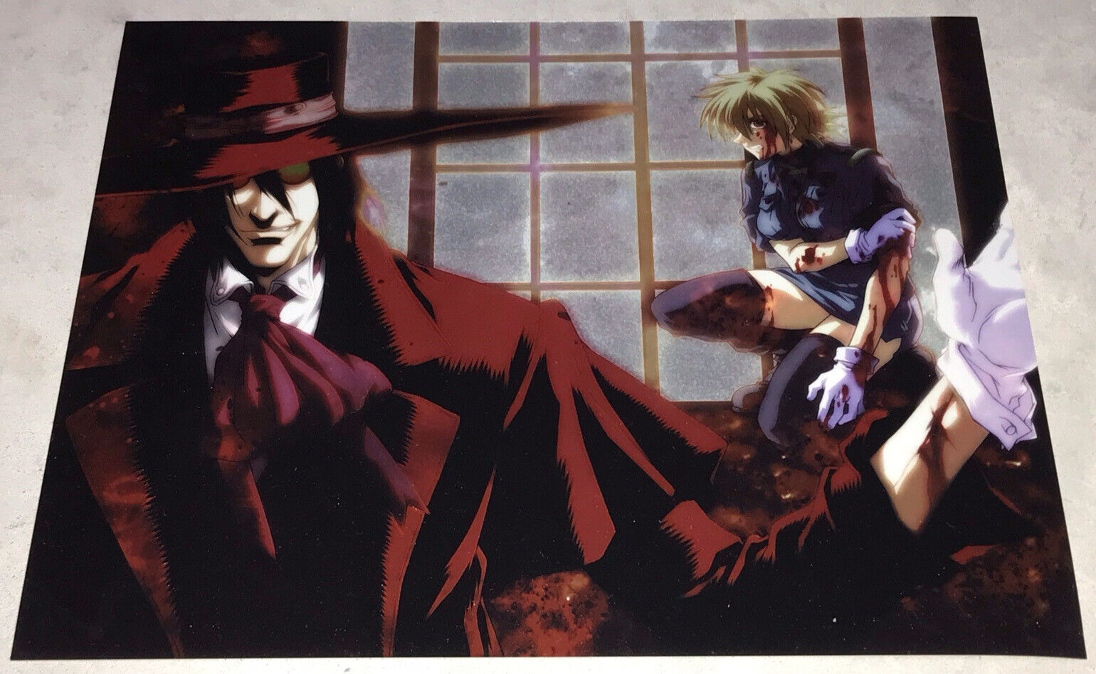 Alucard Hellsing Greeting Card by Aril Mey