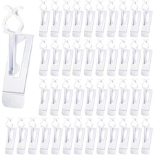 100 Pcs Light Clip Universal Gutter and Shingle Clip for C7 C9 and Mini Lights