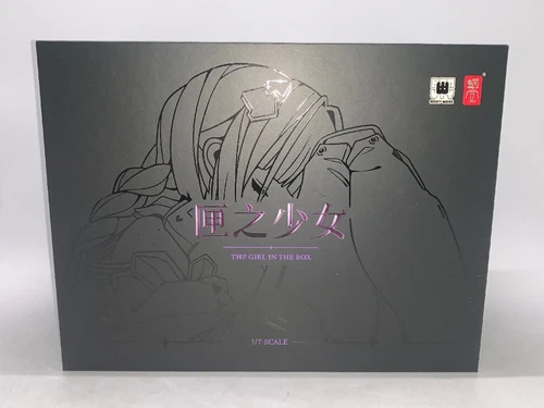 Snail Shell The Girl In The Box Painted Figure Model Doll Toy Collection 1/7 4"