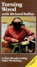 Turning Wood With Richard Raffan [VHS] Fine Woodworking Video Workshop NTSC vg+