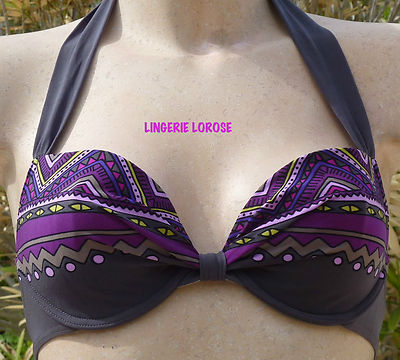 Haut De Tankini Rasurel – Noir, Bonnet C, Taille 2/85C (neuf Avec étiquettes)