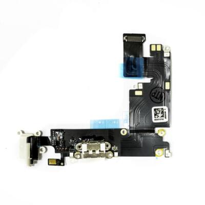 iPhone 6 Plus Ladebuchse (Original Qualität),White-Weiß Lade Dock Connector Flex