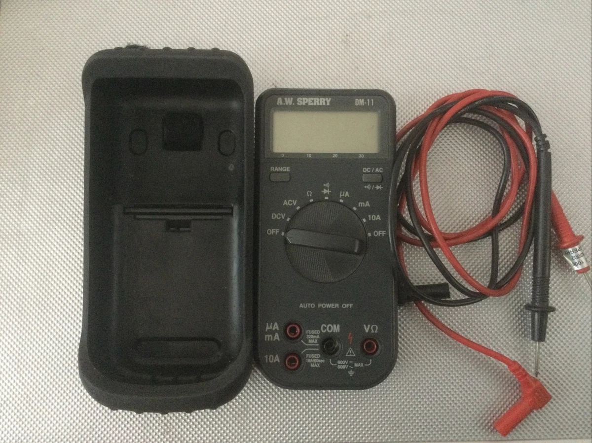 AW SPERRY DIGITAL Multi Meter Model Dm 4100A PicClick, 57 OFF