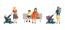 New Woodland Scenics Figures Moms & Kids HO Scale A1832