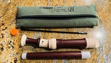 Yamaha YRA-312B III Professional Recorder Baroque Fingering Rosewood Finish EUC