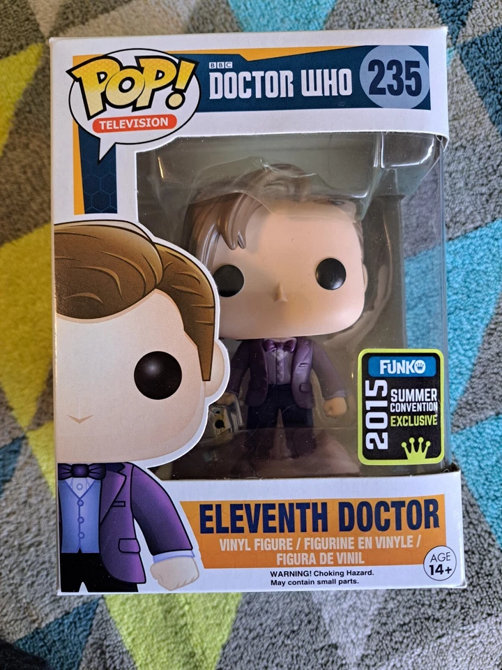 Eleventh Doctor 235 Pop - Dr Who Funko Pop! - Convención de Verano 2015 + Protector Foto 2 de 4