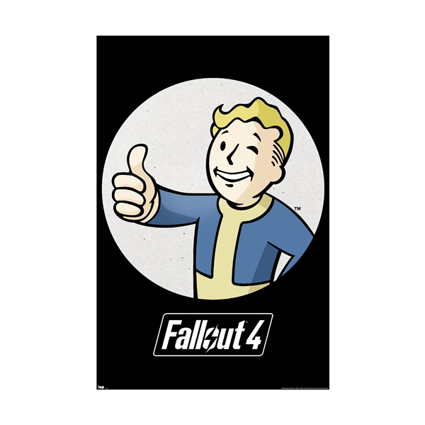 FALLOUT - VAULT BOY POSTER - 22x34 - 14725 | eBay