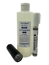 IDENTI-SPY Invisible Ink Marker Deluxe Kit