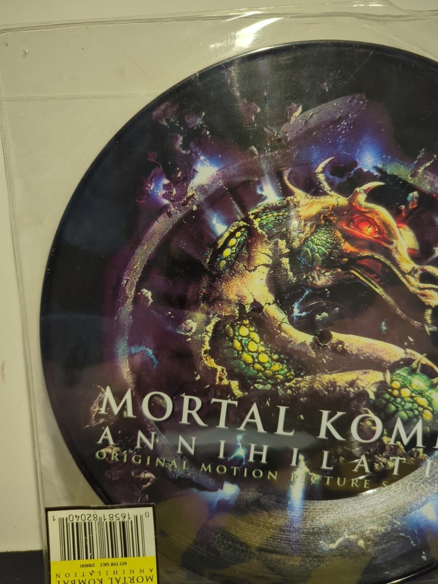 Mortal Kombat Annihilation Soundtrack Vinyl Record Limited