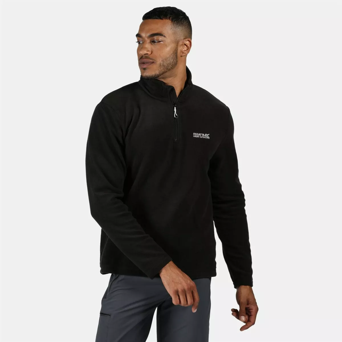Microfleece pullover sale