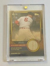 ⚾ 2012 Topps Update Baseball Golden Greats Relic #GGR-SM Stan MUSIAL #'d/10 ⚾