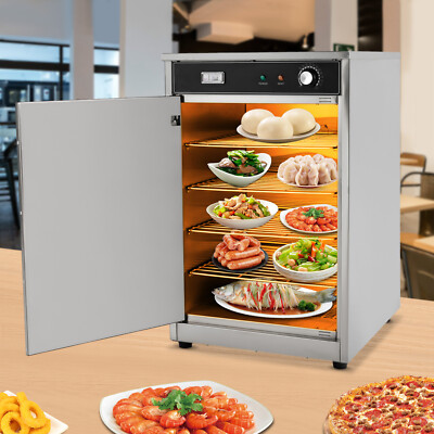 Commercial Electric Hot Box Food Warmer Heated Holding Cabinet 5-Shelf 600W
