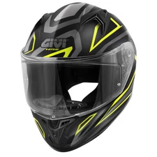 Full-Face GIVI 50.7 Proton Matt Titanium Yellow Helmet Size L