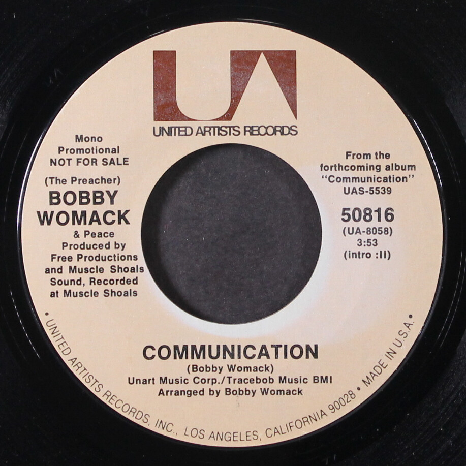 洋楽 Bobby Womack - Communication Bobby Womack – Communication – Vinyl (Research Craft