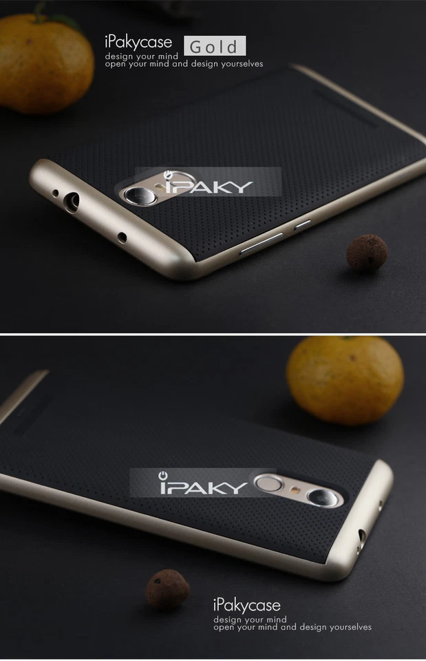 Cover custodia bumper per Xiaomi Redmi Note 3 Silicone Tpu Originale Ipaky - Immagine 4 di 4