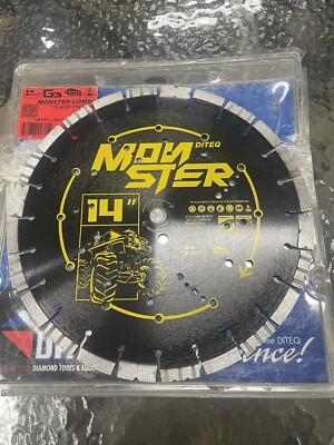 Monster Diteq 14  Concrete Blade