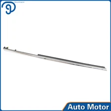 For 11-14 Sonata Front Passenger Side Fender Garnish Chrome Molding Trim Plastic