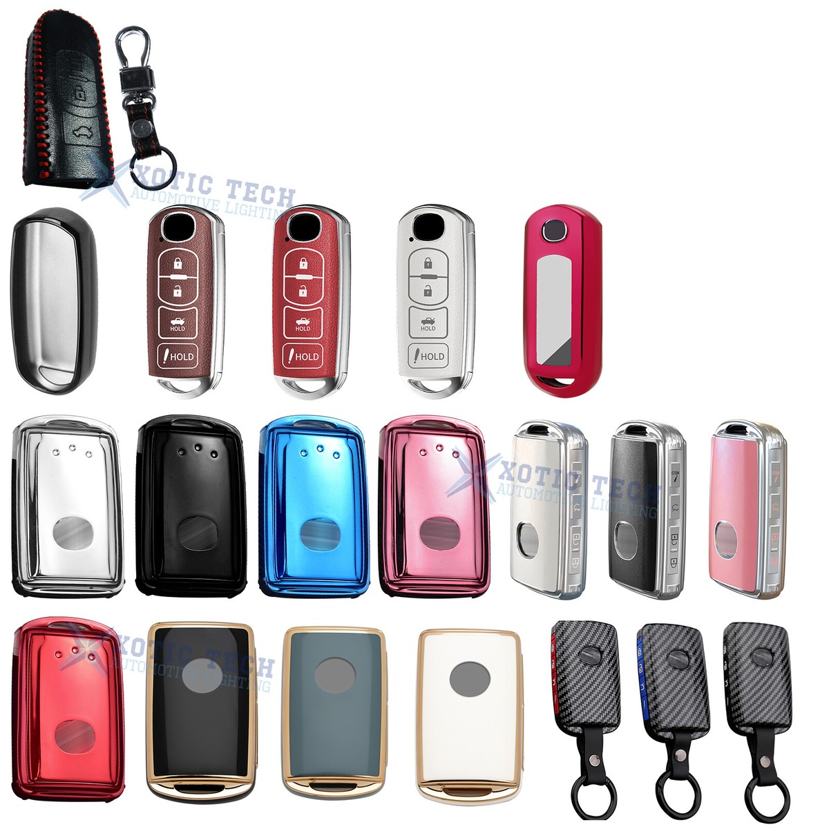 Remote Control Key Fob Shell Cover Skin Accessories For Mazda 3 CX