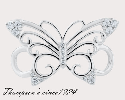 Lestage Convertible Verschluss Charm SB5925 Piercing Butterfly Verschluss Sterling Silber