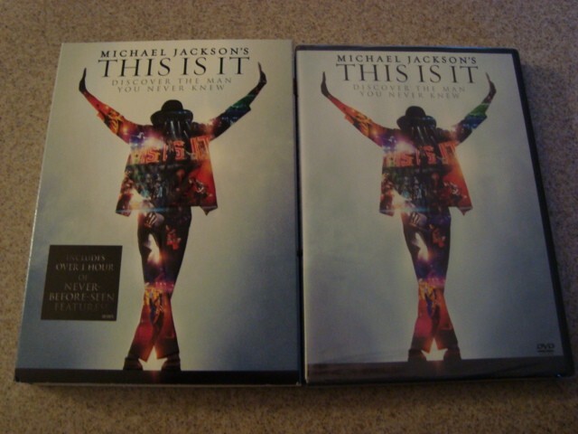 Michael Jackson's This Is It [DVD] NEW with Cardboard Sleeve