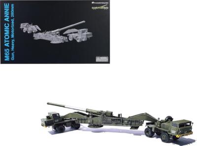 United States M65 Atomic Cannon Atomic Annie Artillery Olive Drab Traveling Mode