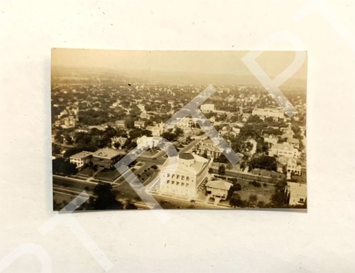 AERIAL VIEW OF SAN ANTONIO, TEXAS 1920s Antique Photo HISTORICAL CITY VIEWS - Picture 2 of 4