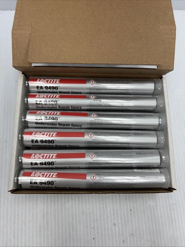 (Lot of 12) Loctite Epoxy Adhesive, 2 Sticks, 4.00 Oz., Green, 30 Min., 235487