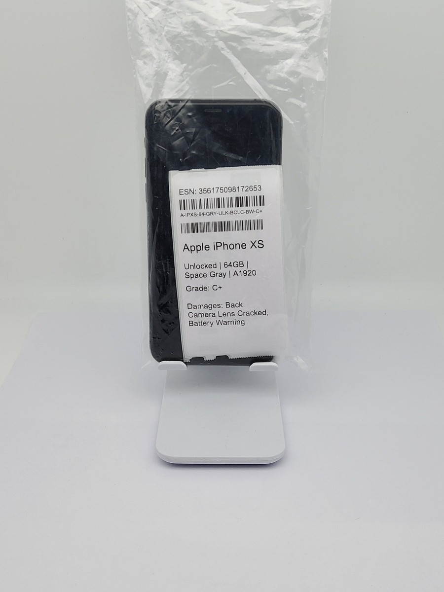 Apple iPhone XS - 64 GB - Gray (Unlocked) | A1920 | eBay