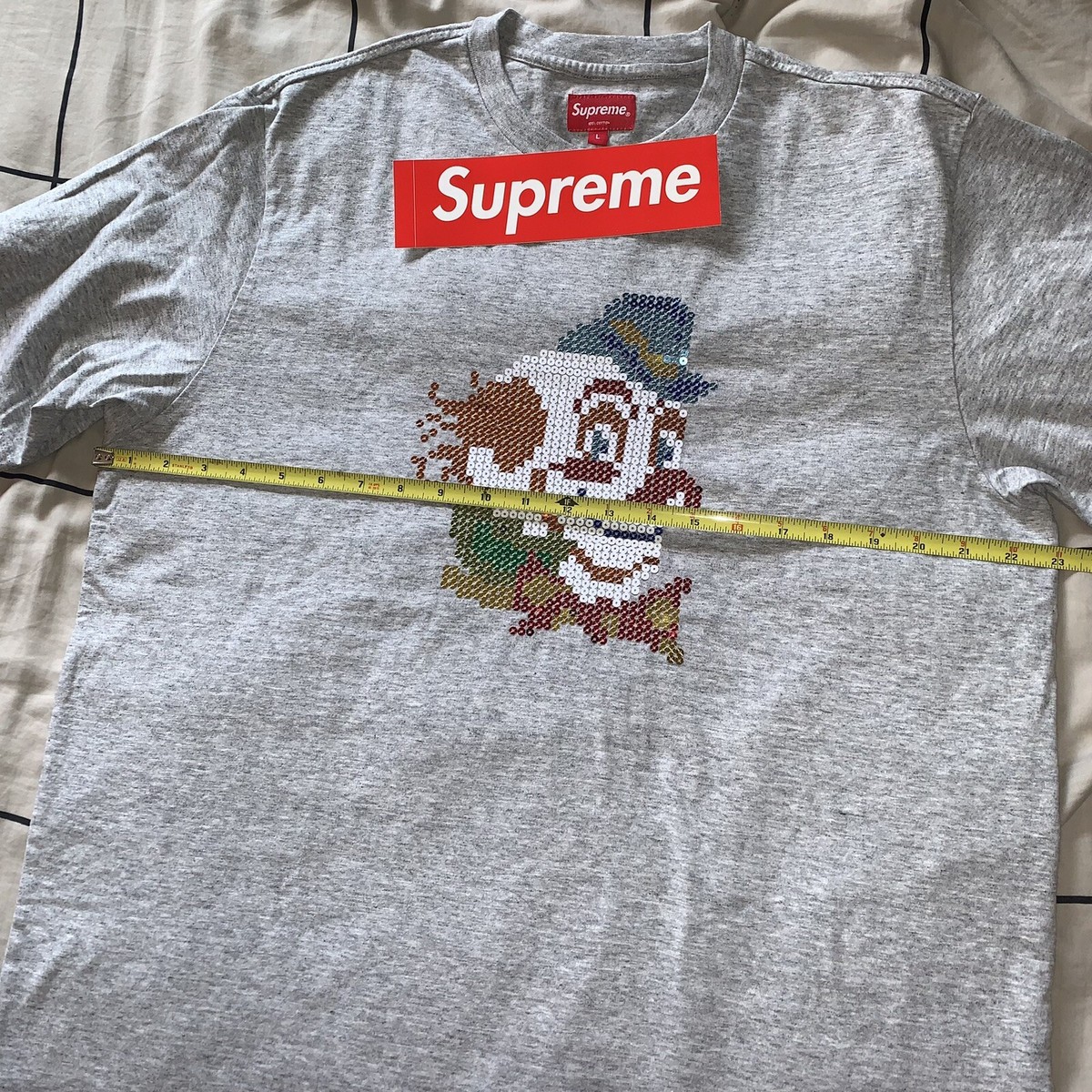 【本物保証 /関税・送料無料】Supreme Clown Sequin S/S Top 本物保証 /関税・送料無料】Supreme Clown Sequin S/S Top
