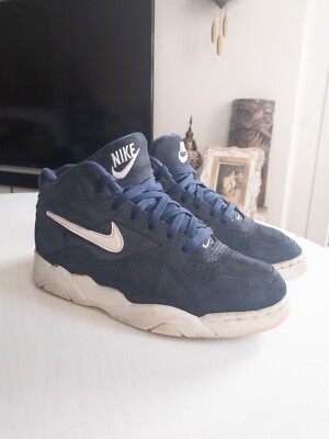 RARE Vintage 90s 1995 Nike Sneakers Basketball High Top Dunk Ndestrukt Air Force