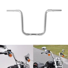 12" Rise 1 1/4" Ape Hanger Handlebar Fit For Harley Sportster 883 1200 FXST FLST