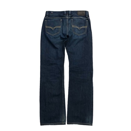 Diesel Jeans Men's 31x32 Blue Viker Regular Straight Stretch Button Fly 008ST - Picture 5 of 10