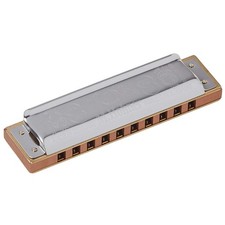 High-Quality Marine Band Harmonica - Key of C, Brass Reeds