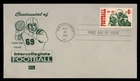 Mayfairstamps US FDC 1969 New Jersey centennial of intercollegiate football kolo