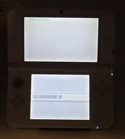 🇺🇸Nintendo Rare iQue 3DS XL Mario White Limited Edition Official Boxed Console