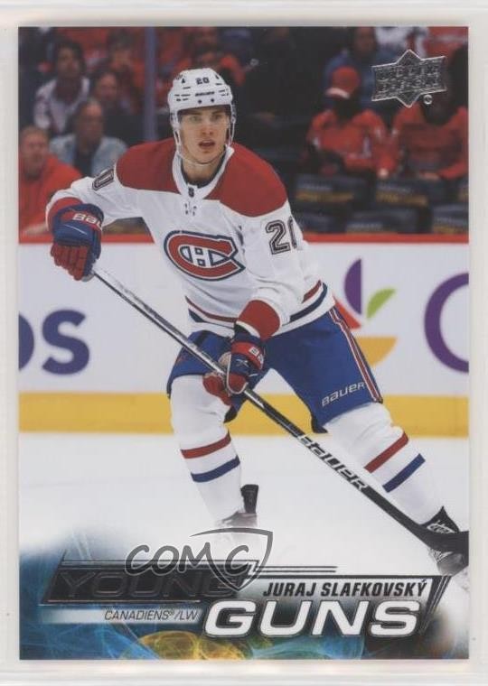 2022-23 Upper Deck Series 2 Young Guns Juraj Slafkovsky #451 Rookie RC