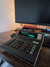 Vintage Sharp COMPET CS-2109A Calculator 12 d...