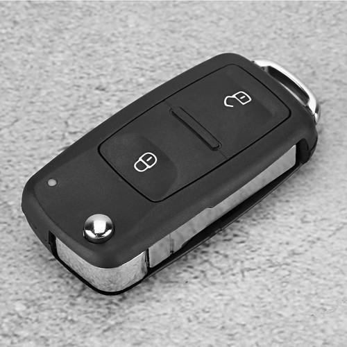 Remote Key Case Black Key Fob Covers Professional Lightweight Folding - Picture 3 of 7