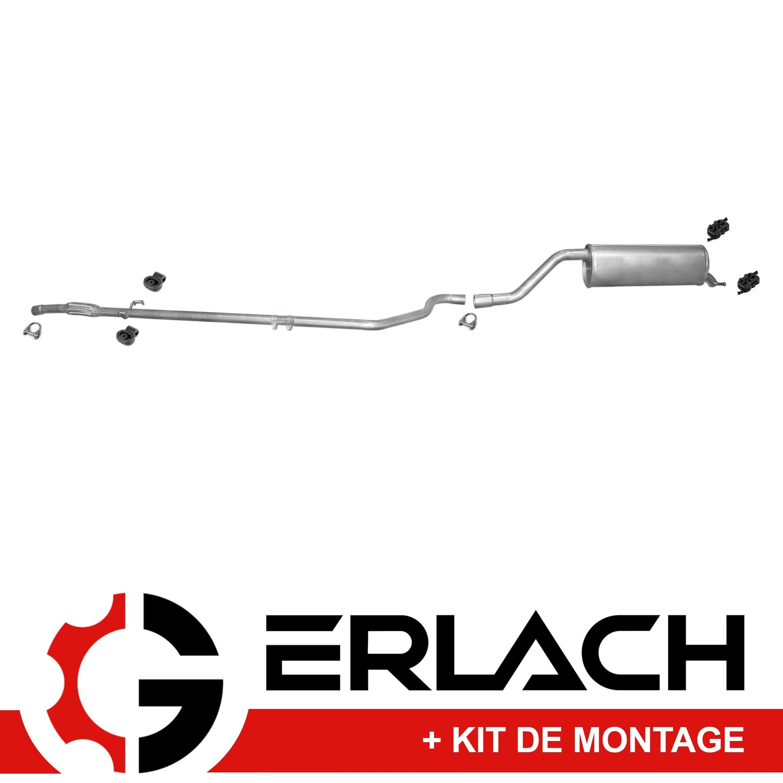 Échappement Opel Corsa D 1.3 CDTi 1325 pour éliminer les vibrations et fumées