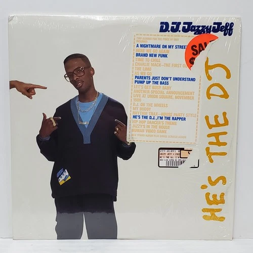 DJ Jazzy Jeff & The Fresh Prince "He's the DJ I'm the Rapper" LP 1988 Will Smith