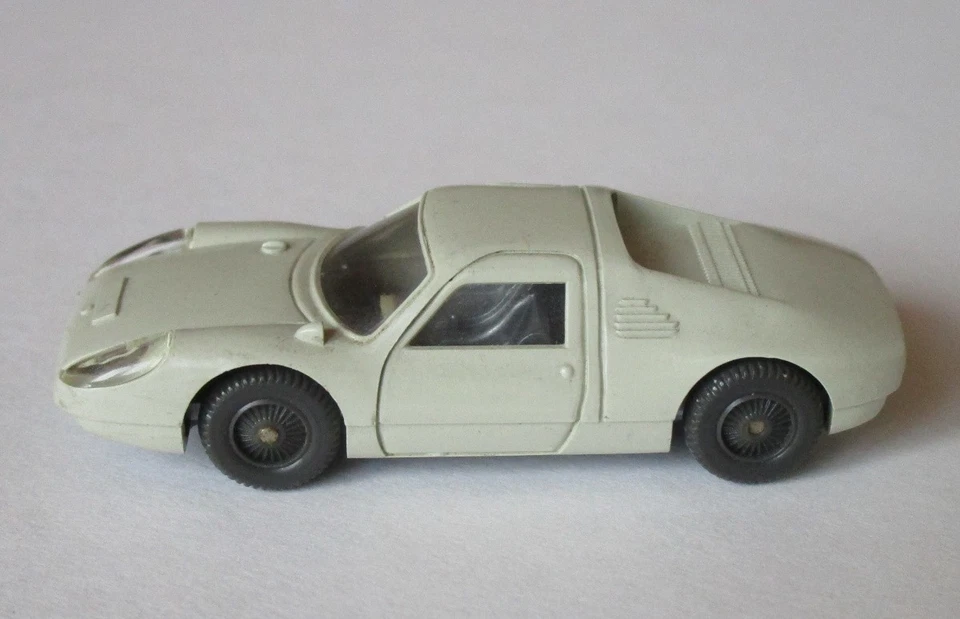 Wiking 163 / 2 - Porsche Carrera, perlweiß - Vitrinenmodell