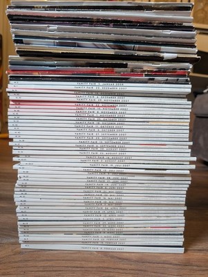 VANITY FAIR Deutschland Konvolut 63 Hefte 2007-2008   ab Erstausgabe 2007 / TOP